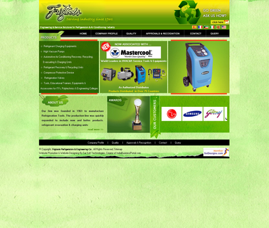 Frigtools Refrigeration and Engineering Co. charging equipment