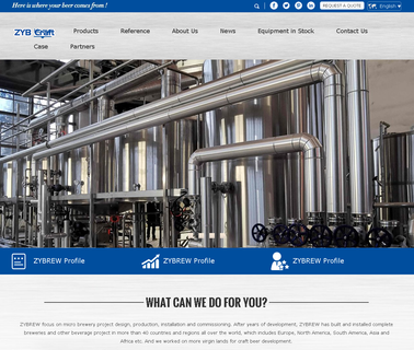 Yucheng Zeyu Machinery brew equipment