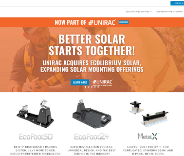 Ecolibrium Solar clean sheet