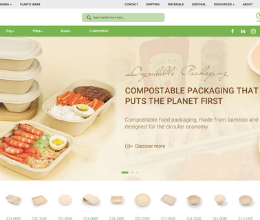Eatware Food Packaging bowl plates