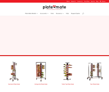 Plate-Mate stand use