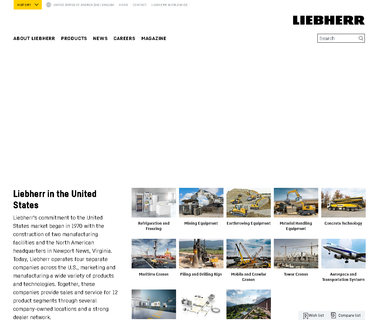 Liebherr Mining Equipment Co. heavy mining trucks