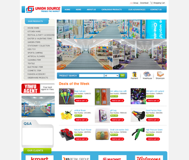 Union Source cleaning artificial