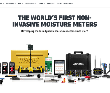 Tramex Meters concrete testing tools