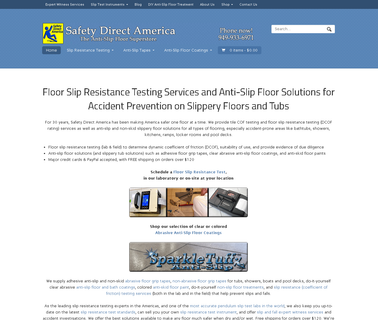 Safety Direct America flooring anti slip