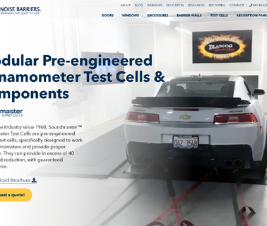Soundmaster Dyno Cells engine dyno