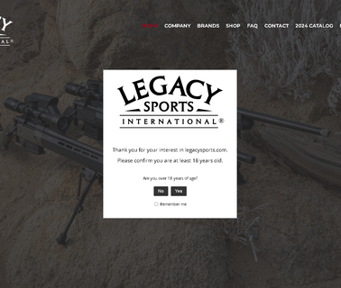 Legacy Sports International firearms