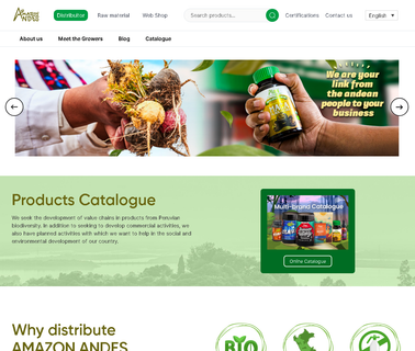 Amazon Andes Export S.A.C organic capsules