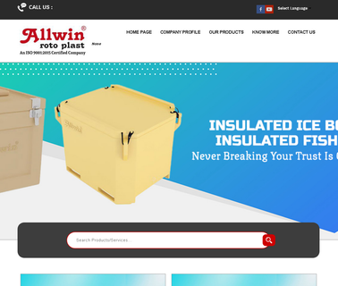 Allwin Roto Plast dustbins