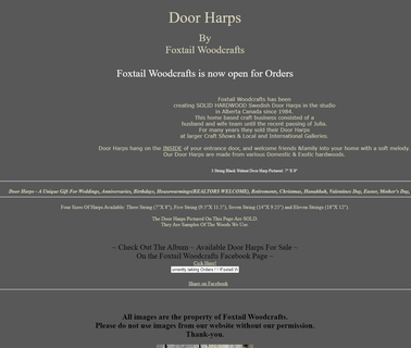 Door Harps By Foxtail Woo chimes