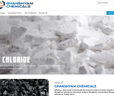 Ghanshyam Chemicals anhydrous sodium acetate