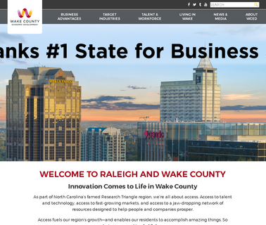 Wake County Economic Development investment program