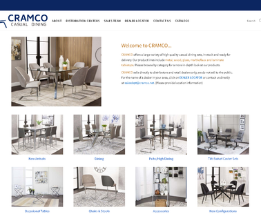 Cramco Inc kitchen storage tables
