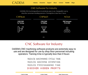 Cadem Technologies. machine simulation