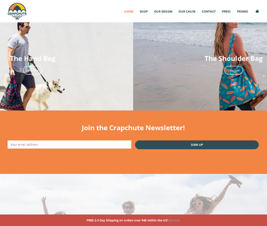 Chuties Tote Bags by Crapchute Bags parachute hammocks