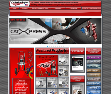 C.A. Technologies Spray Equipment hvlp