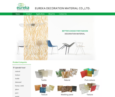Jiangmen Eureka Decoration Material diamond decoration