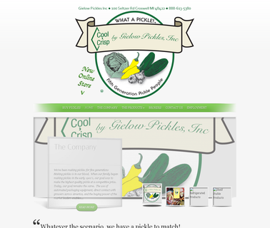 Gielow Pickles deli packaged