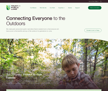 Trust For Public Land playgrounds