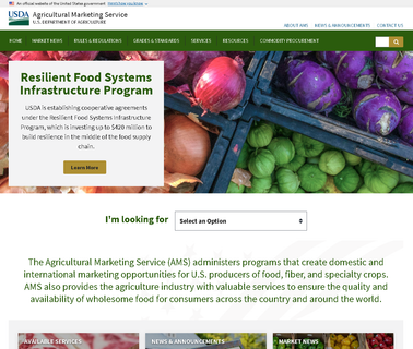 Usda Agricultural Marketing Service ams dtl