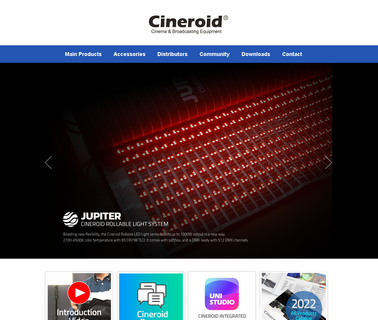 Cineroid camera outside