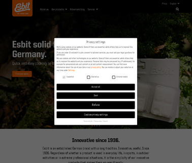 Esbit Compagnie Gmbh fuel bottles