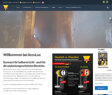 Acculux Witte + Sutor Gmbh flashlights hand