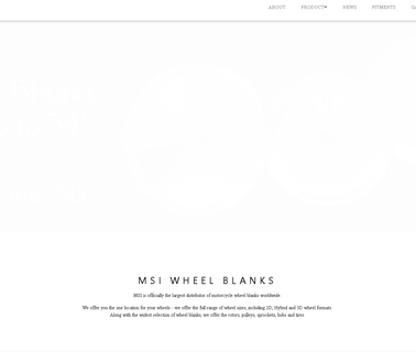Home - Msi Wheel Blanks fitment