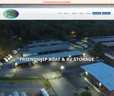 Storage Buford and Lake Lanier Ga Friendship Boat & Rv lake area