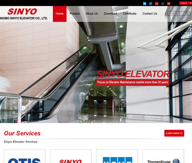Ningbo Sinyo Elevator schindler escalator