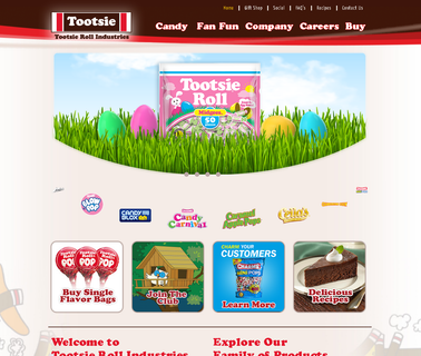 Tootsie Roll Industries foiled