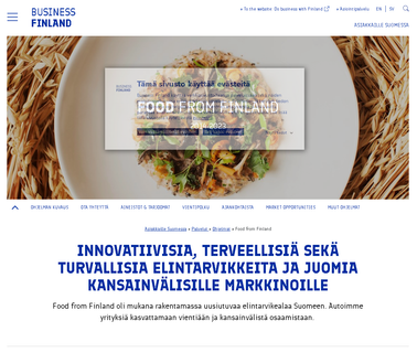 Business Finland Oy without drink
