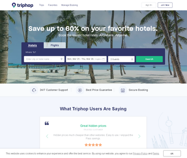 Cashback Rewards On Over 500, 000 Hotels From trip