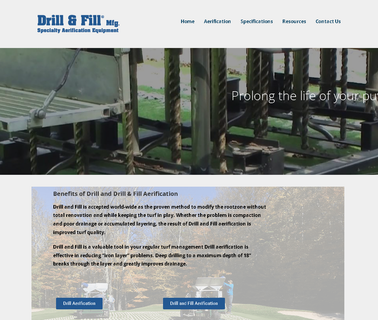Drill and Fill aerators kasco