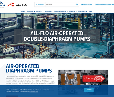 All Flo Pump Company wash car machinery