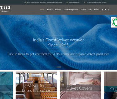 Taj Velvet Silk Mills :: skirts and jackets