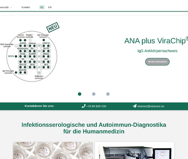 Home - Viramed Biotech Ag infectious diseases