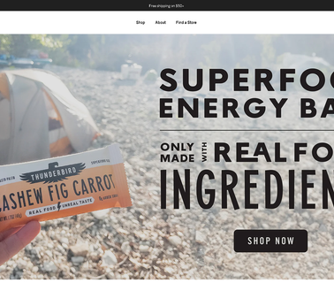 Thunderbird Energetica snack service