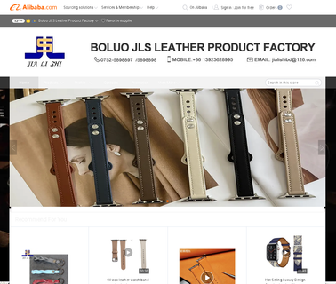 Boluo Jls Leather Product band brand