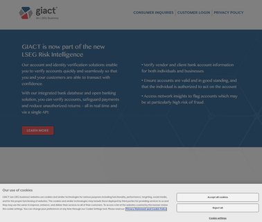 Home - Giact card payments online