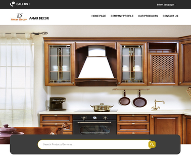 Amar Decor black countertop