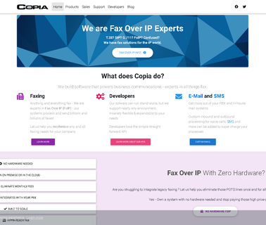 Copia International call centers