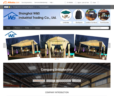 Shanghai W & S Industrial Trading camping tent travel