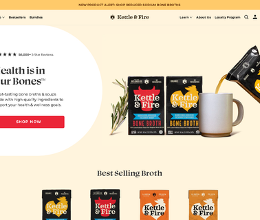 Kettle & Fire Bone Broth broth