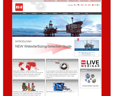Bs & B Safety Systems Ltd World Leaders In relief devices