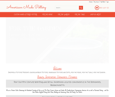 American Made Pottery Online ceramic plate tableware