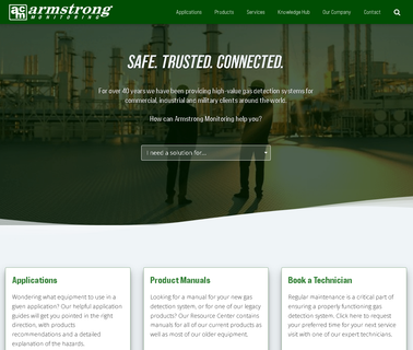 The Armstrong Monitoring Corporation indoor detectors