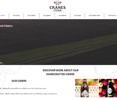 Cranes Drink Ltd bottle real