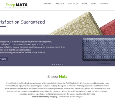 Xiamen Sheep Anti Fatigue Mat anti slip yoga mat
