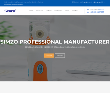Dongguan Simzo Electronic Technology infrared thermometer non contact